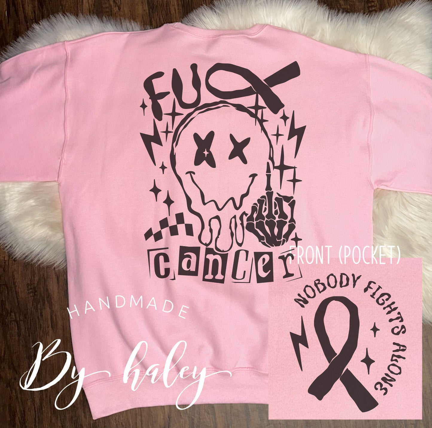 F U Cancer Crewneck