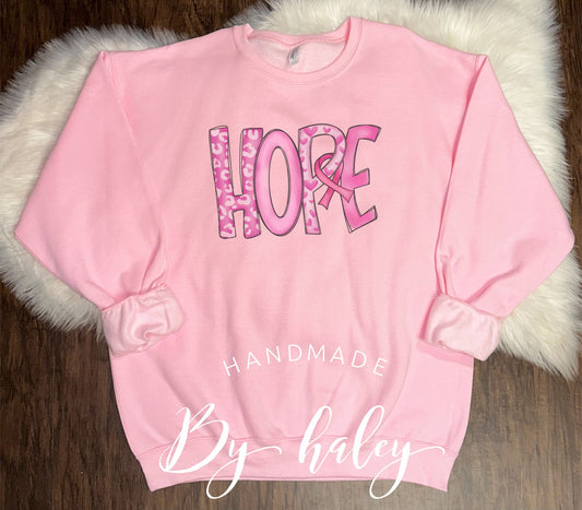 Breast Cancer HOPE Crewneck