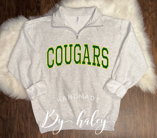 East Hardy Cougars Quarter Zip