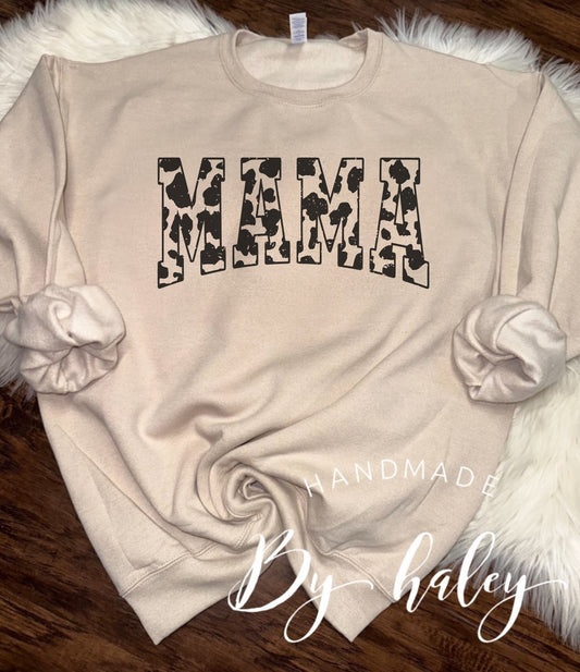 Mama Cow Spots Crewneck