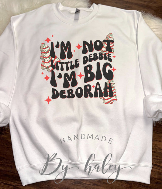 Big Deborah Christmas Crewneck