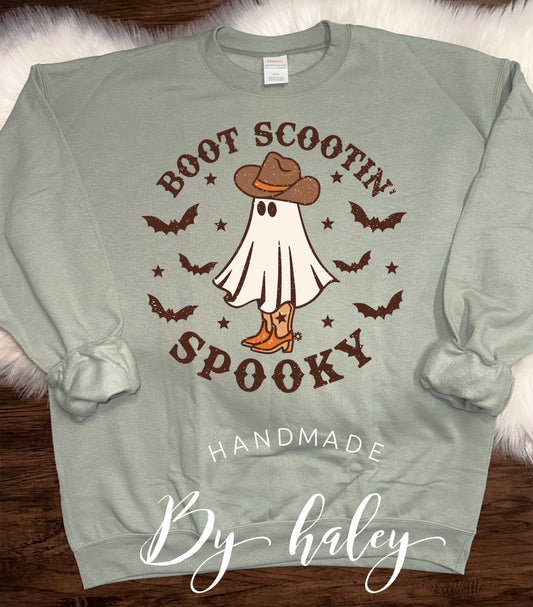 Boot Scootin' Spooky Crewneck