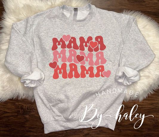 Mama V-Day Crewneck