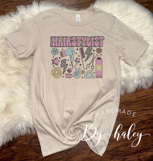 Retro Hair Stylist T-Shirt