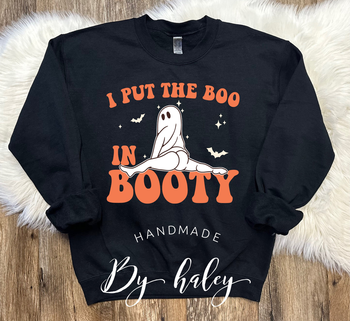 Boo In Booty Crewneck