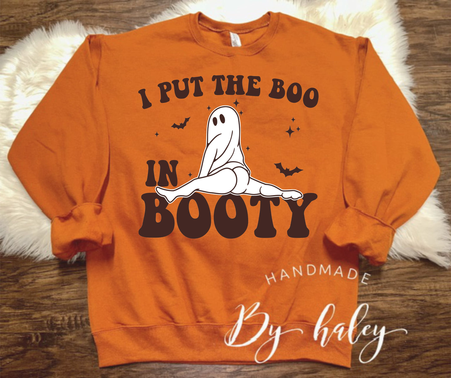 Boo In Booty Crewneck