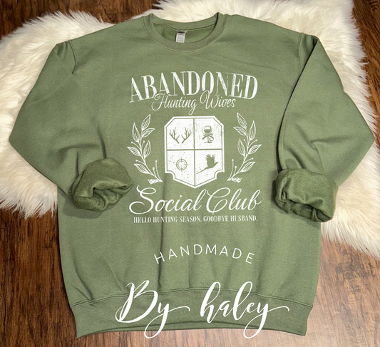 Hunting Wives Social Club Crewneck