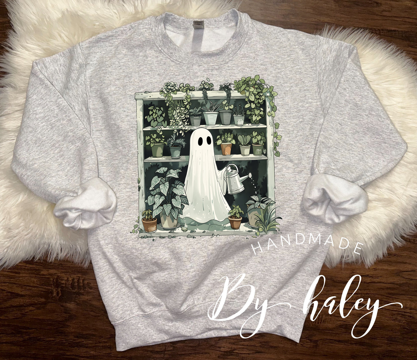 Ghosty Plant Crewneck