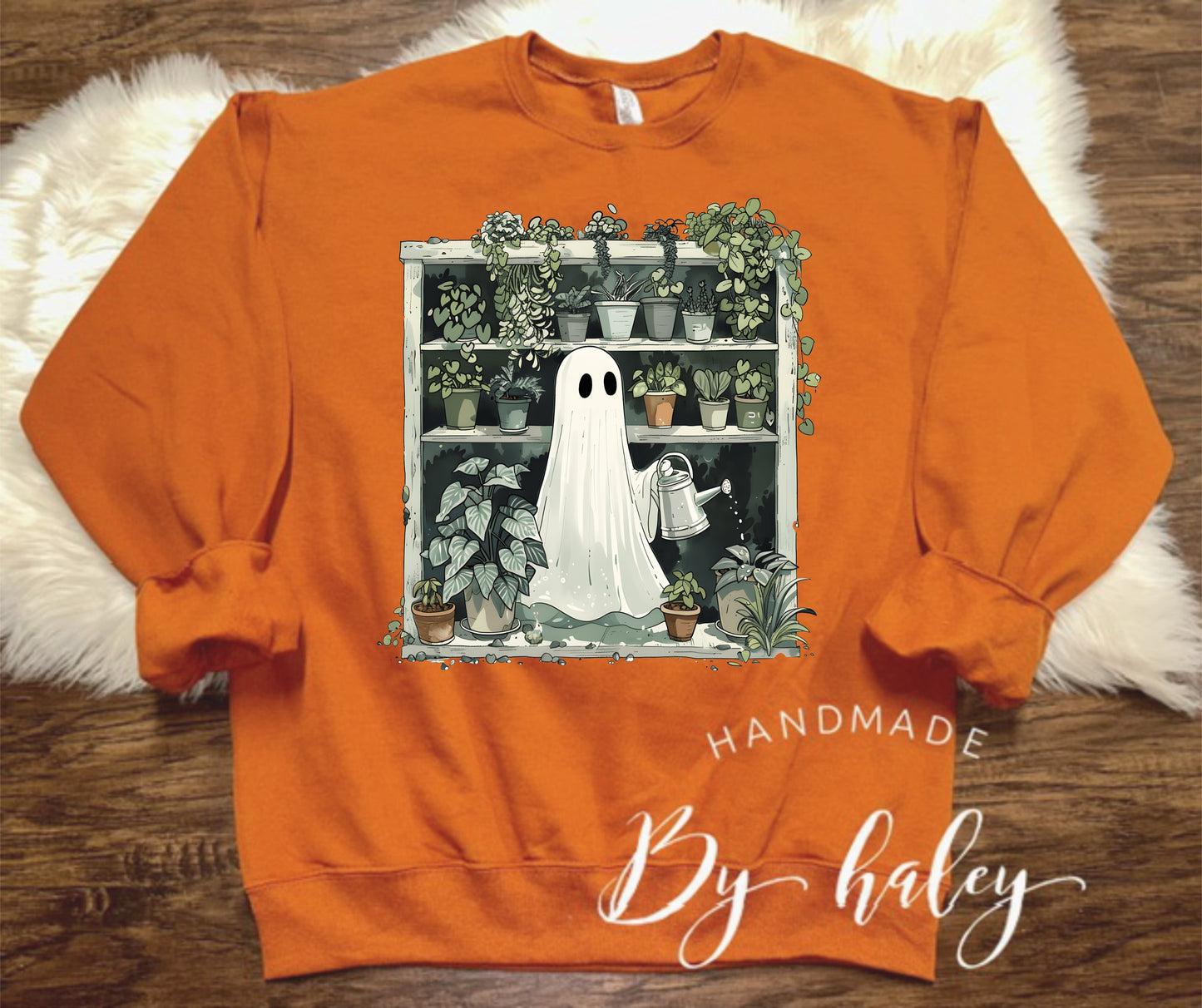 Ghosty Plant Crewneck