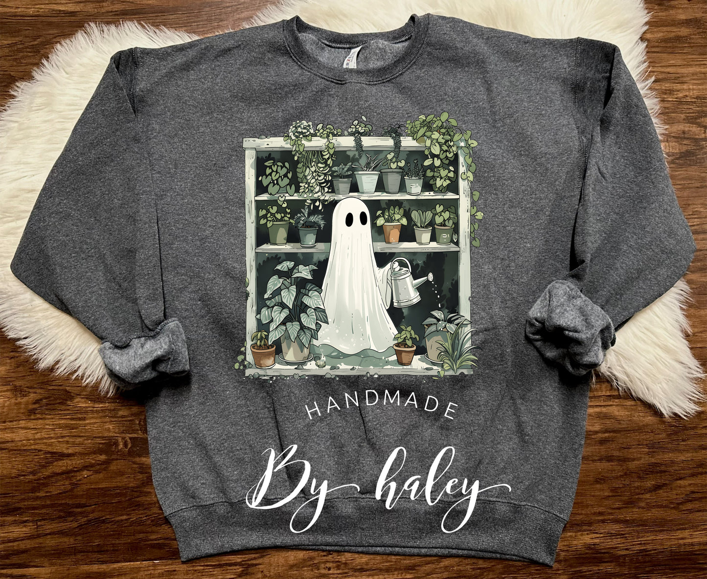 Ghosty Plant Crewneck