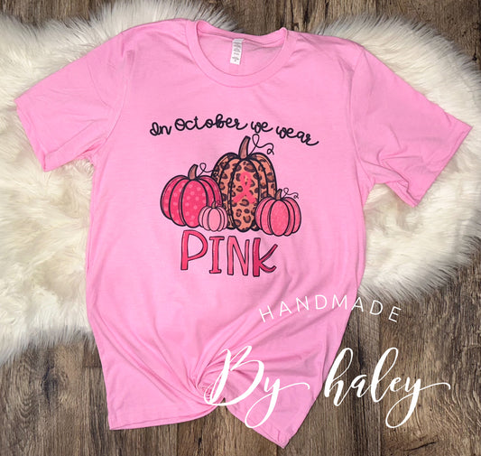 Breast Cancer October T-shirt