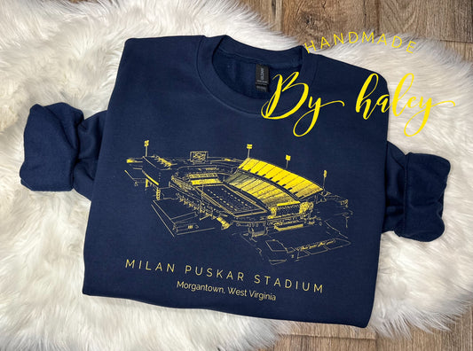 West Virginia Stadium Crewneck