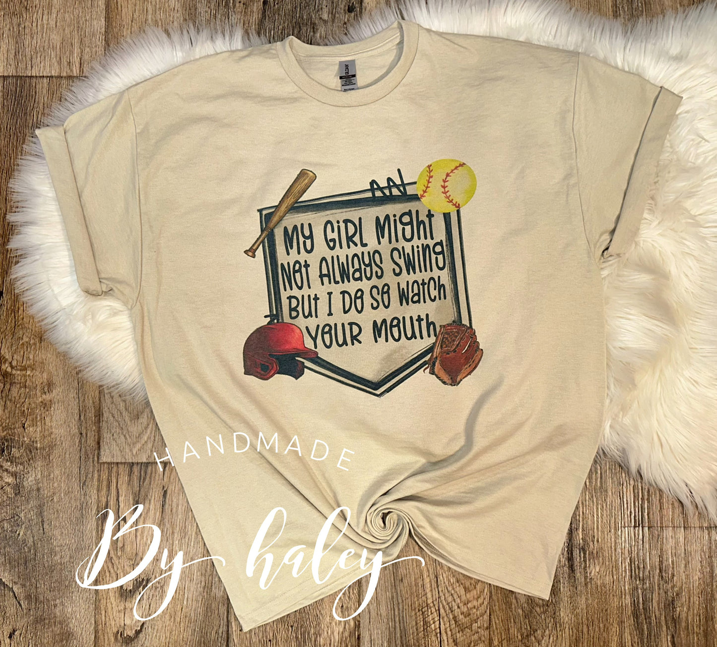 My Girl Softball T-Shirt