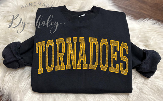 Glitter Tornadoes Crewneck