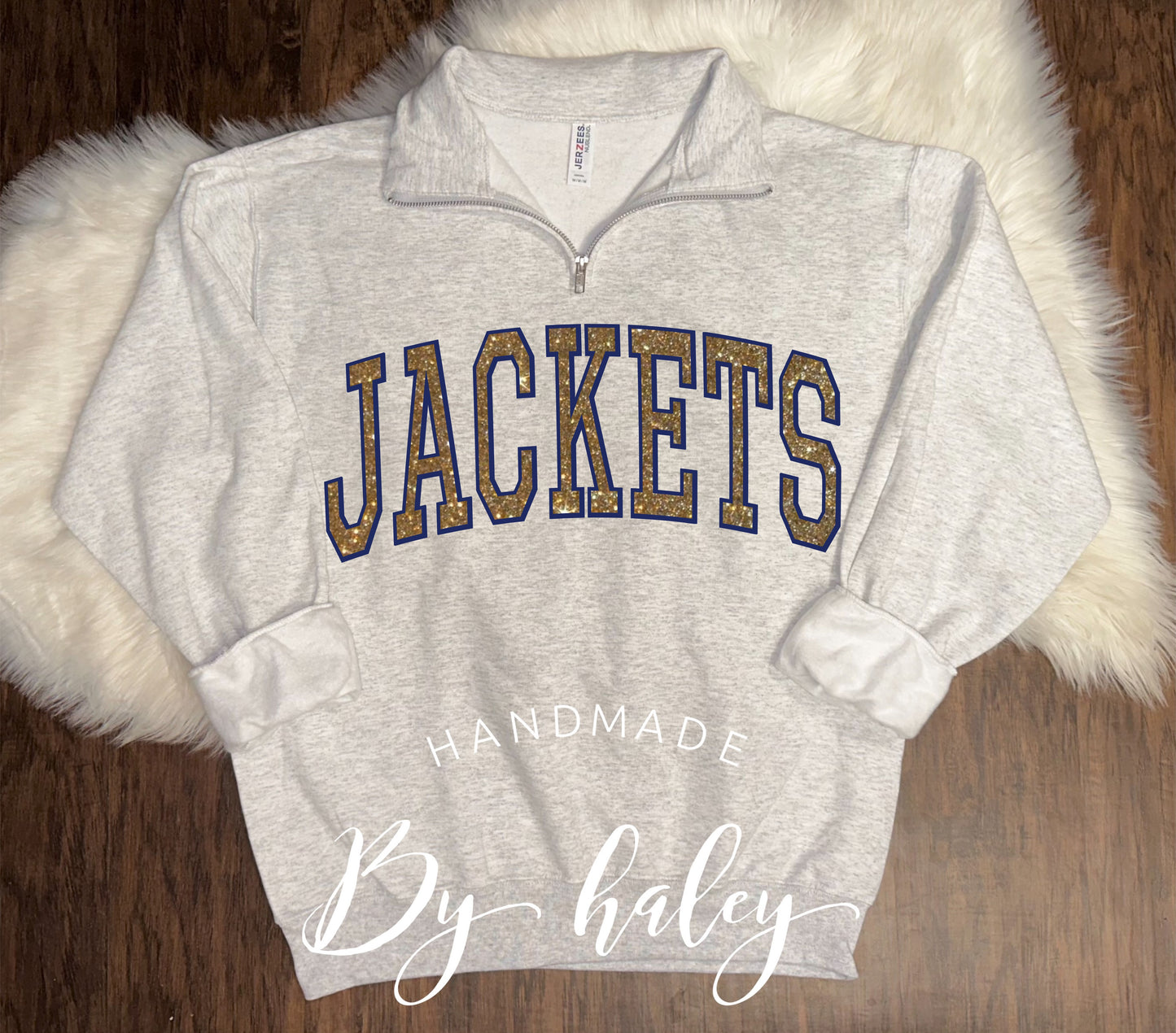 Glitter Jackets Quarter Zip