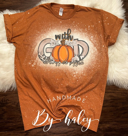 Bleached With God Pumpkins T-Shirt