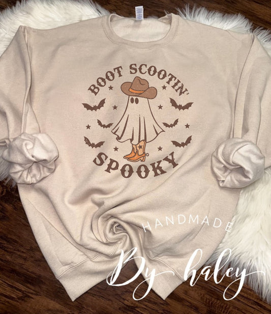 Boot Scootin' Spooky Crewneck