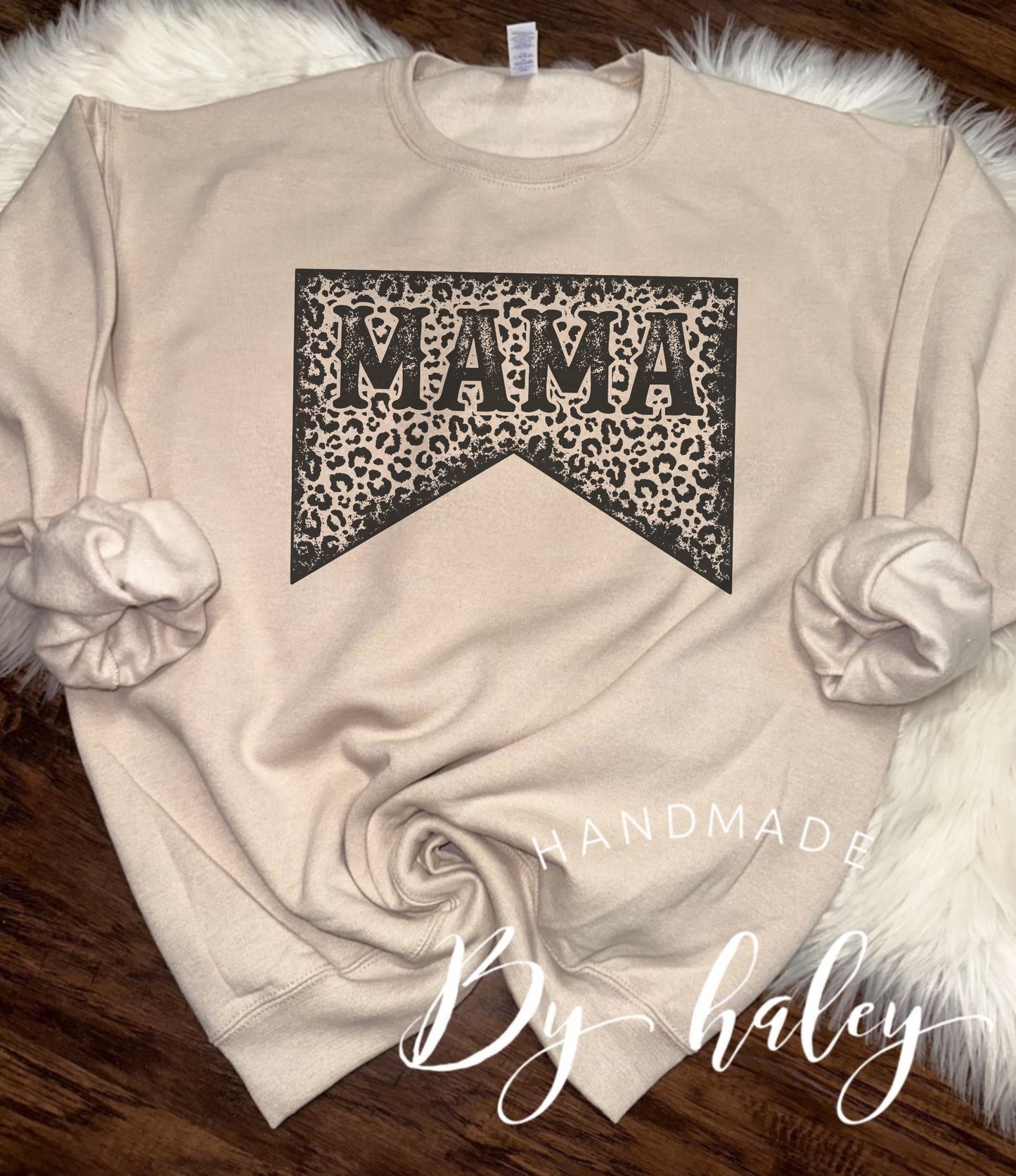 Leopard Mama Crewneck