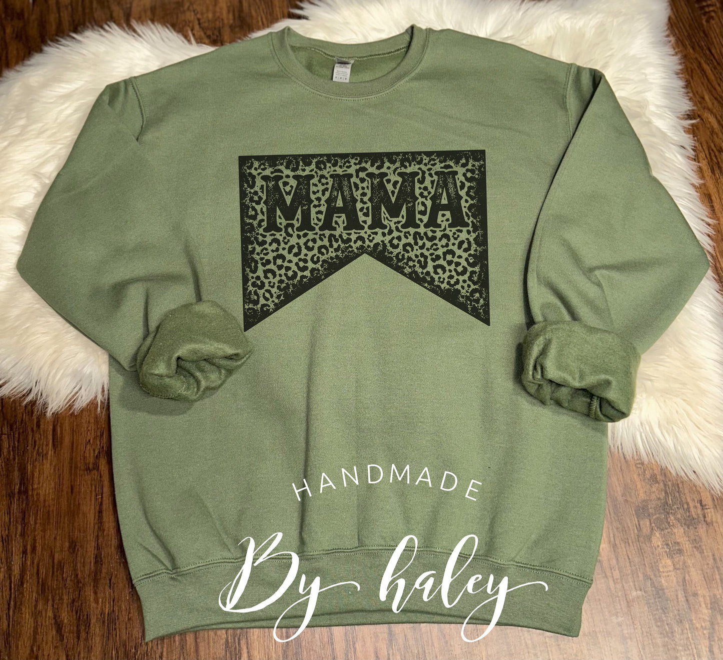 Leopard Mama Crewneck