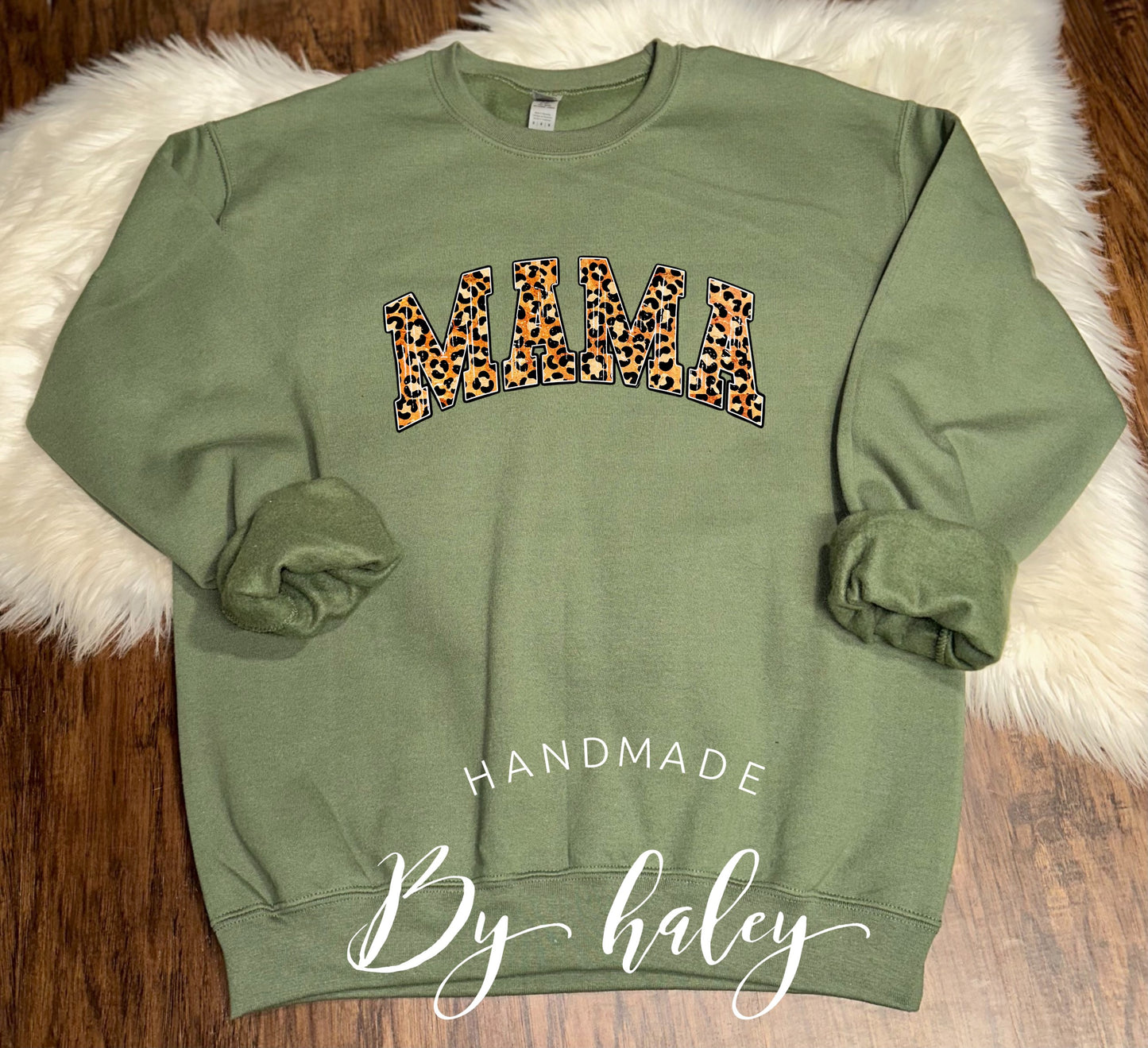 Leopard Mama Crewneck