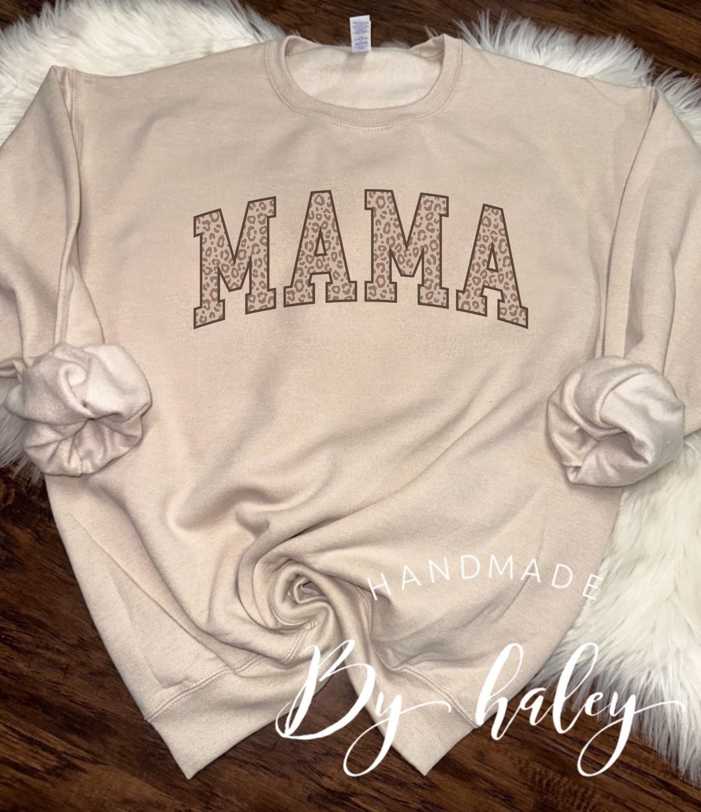 Leopard Mama Crewneck