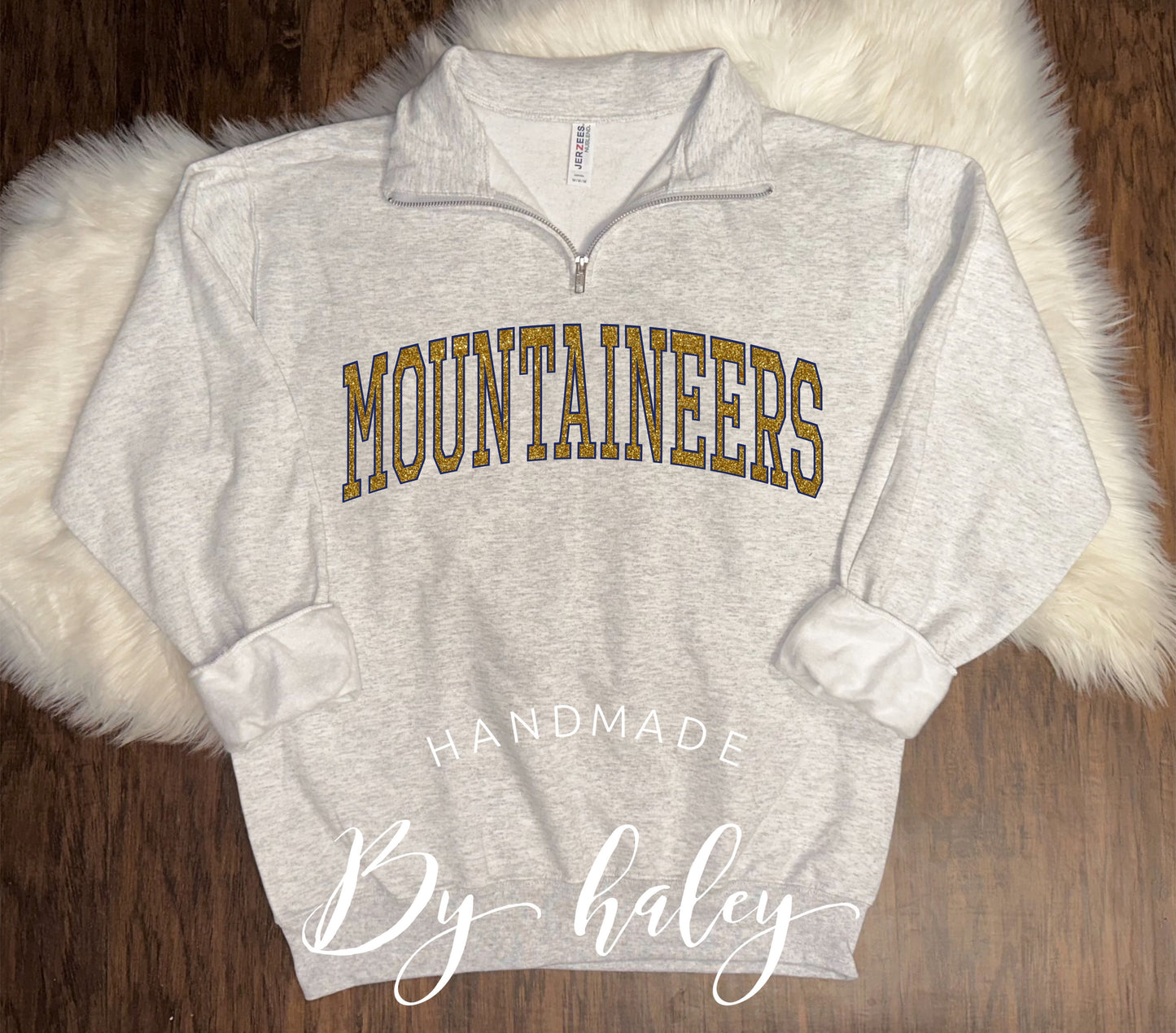 Glitter Mountaineers Quarter Zip