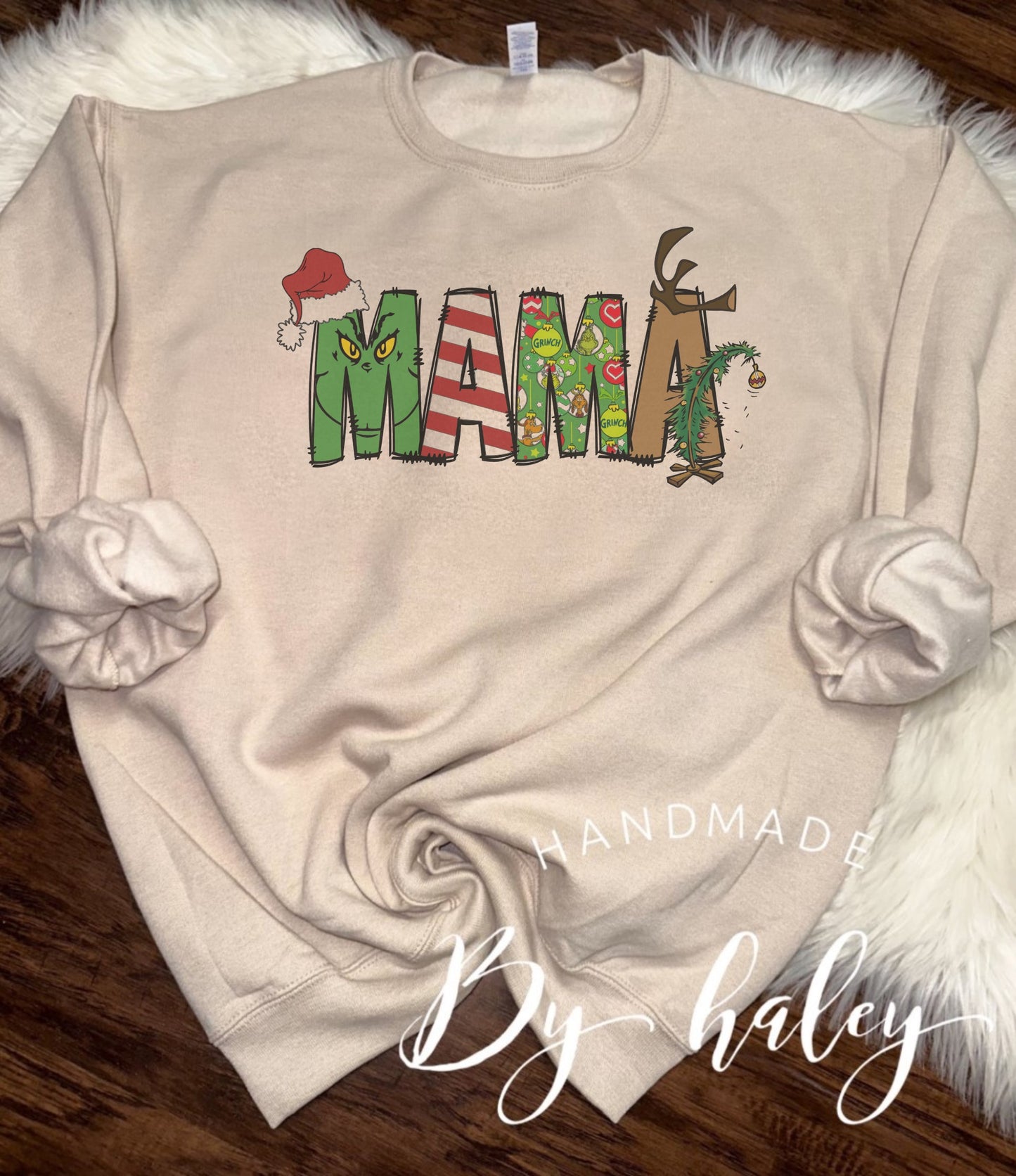 Christmas mama Crewneck