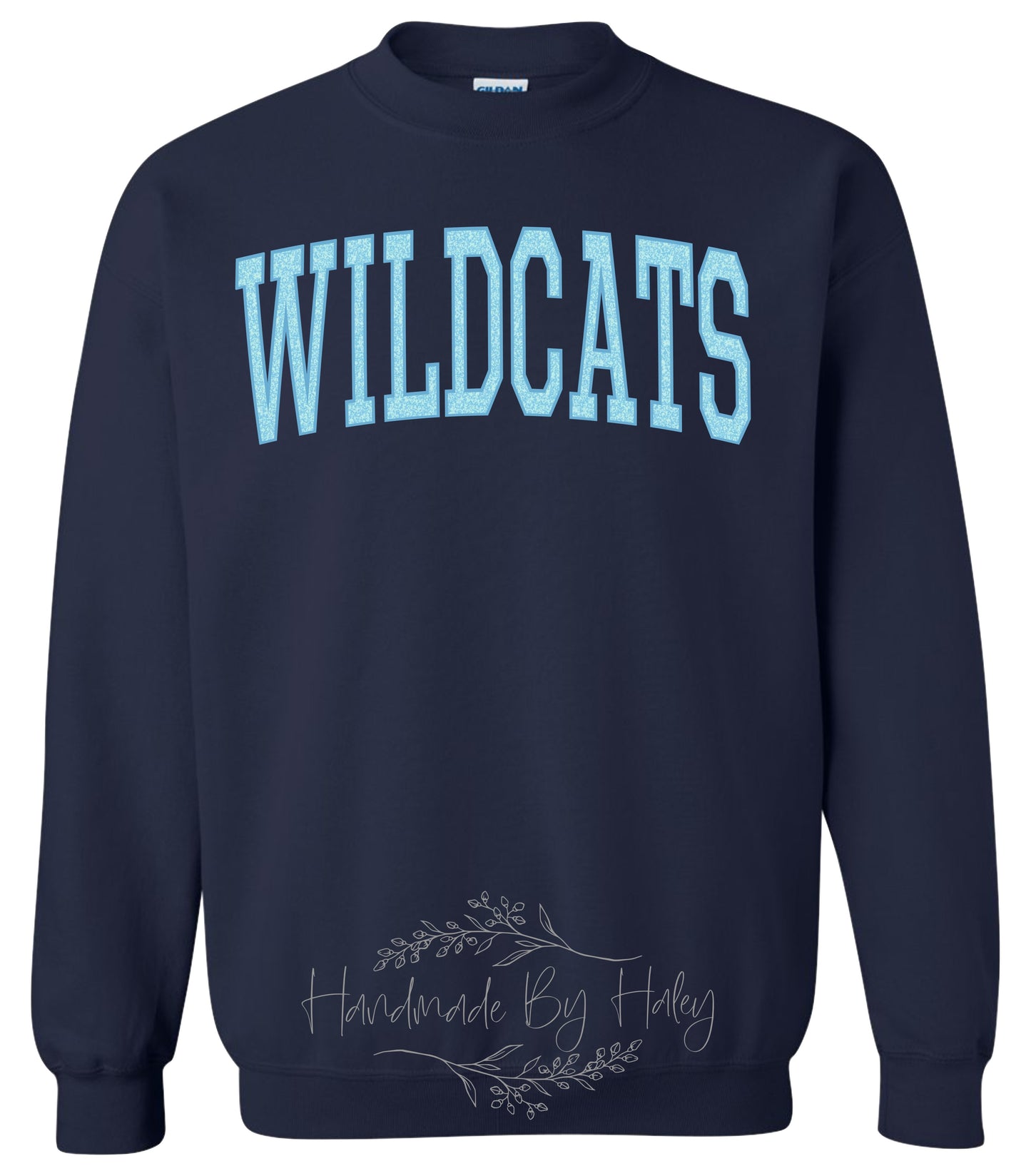 Glitter Wildcats Crewneck