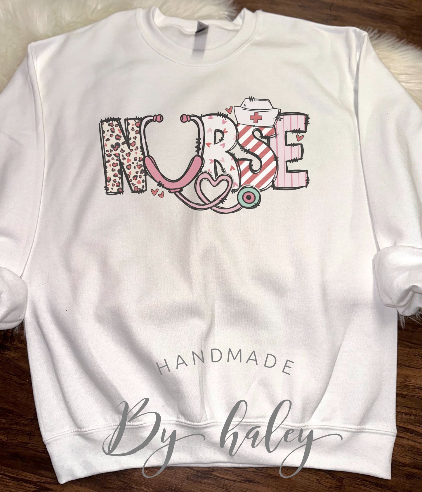 Nurse Valentine Crewneck