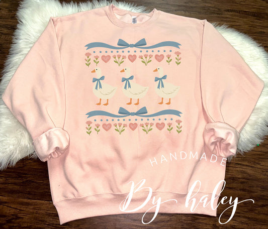 Cottage Goose Crewneck