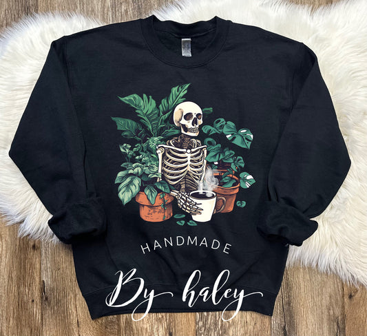 Skeleton Plant Crewneck