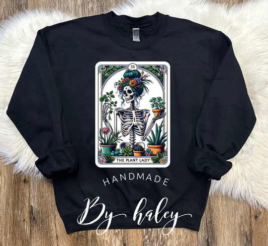 Plant Lady Tarot Crewneck