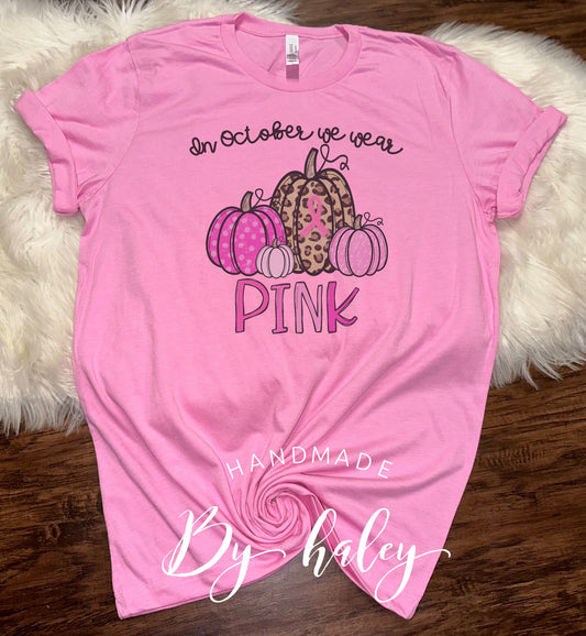 Breast Cancer October T-shirt