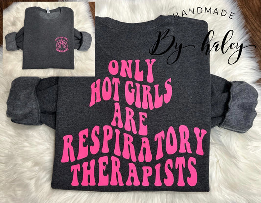 Respiratory Therapist Quarter Zip Sweatshirt