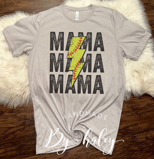 Softball Mama T-shirt