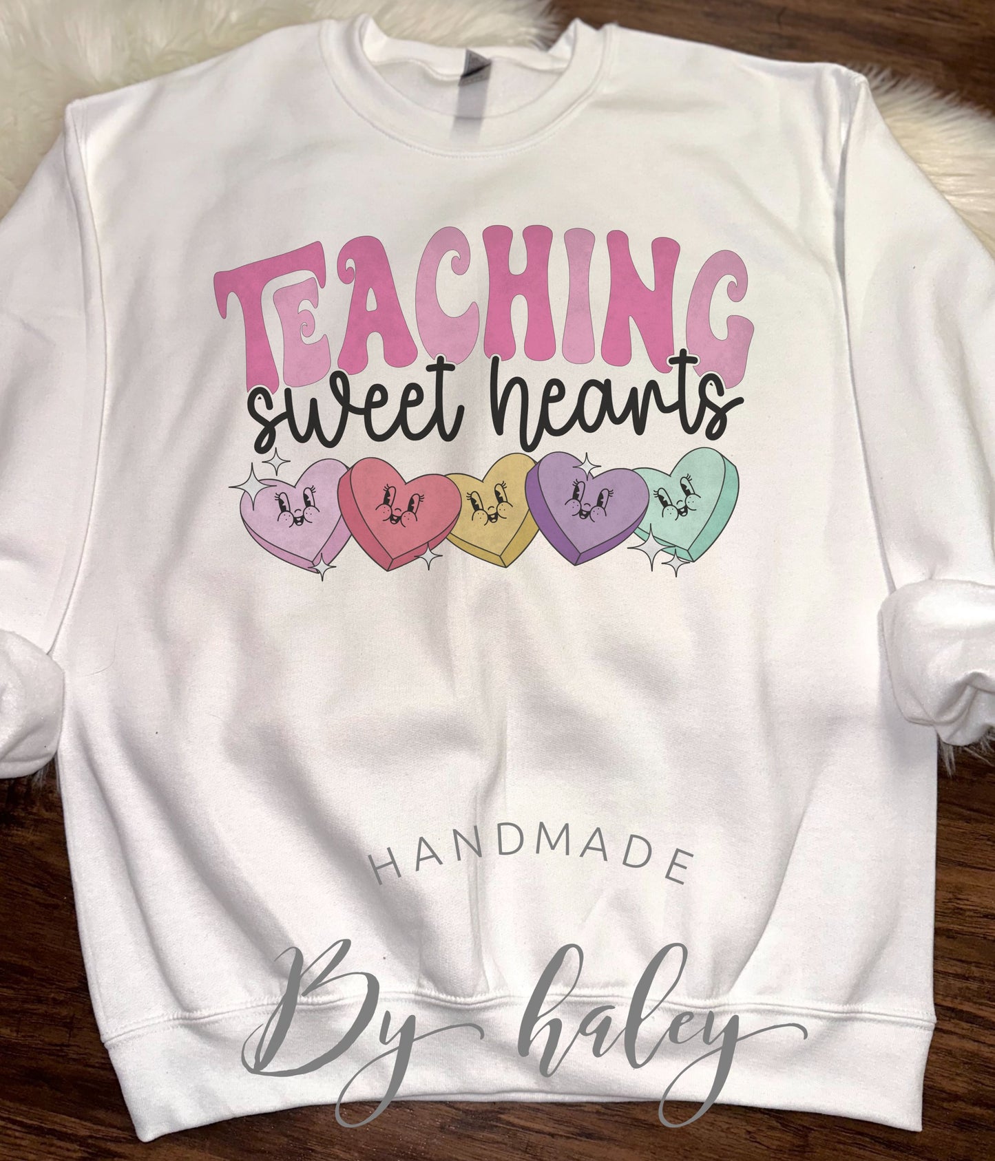 Teaching Sweet Hearts Crewneck