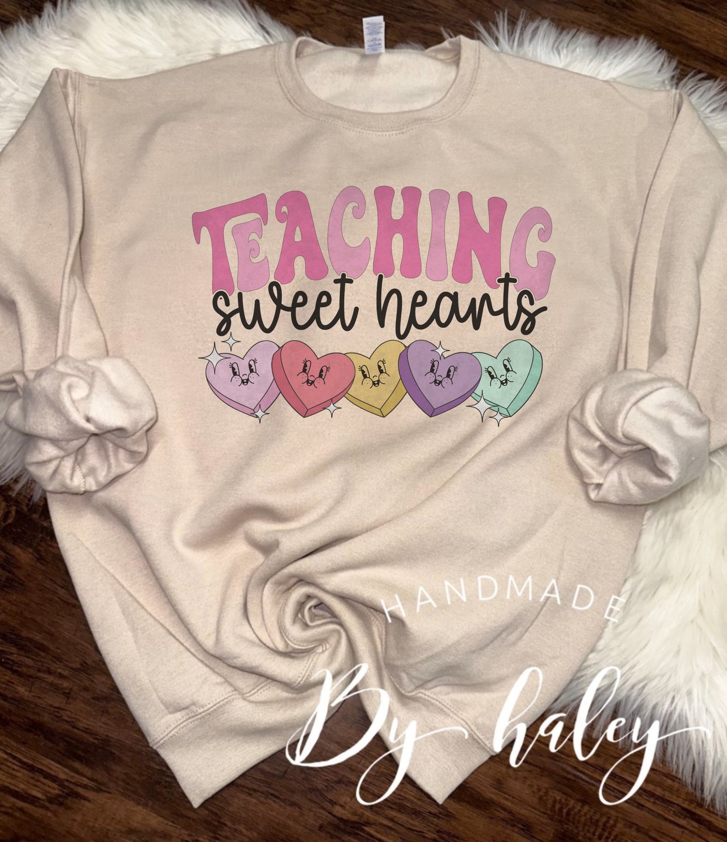 Teaching Sweet Hearts Crewneck