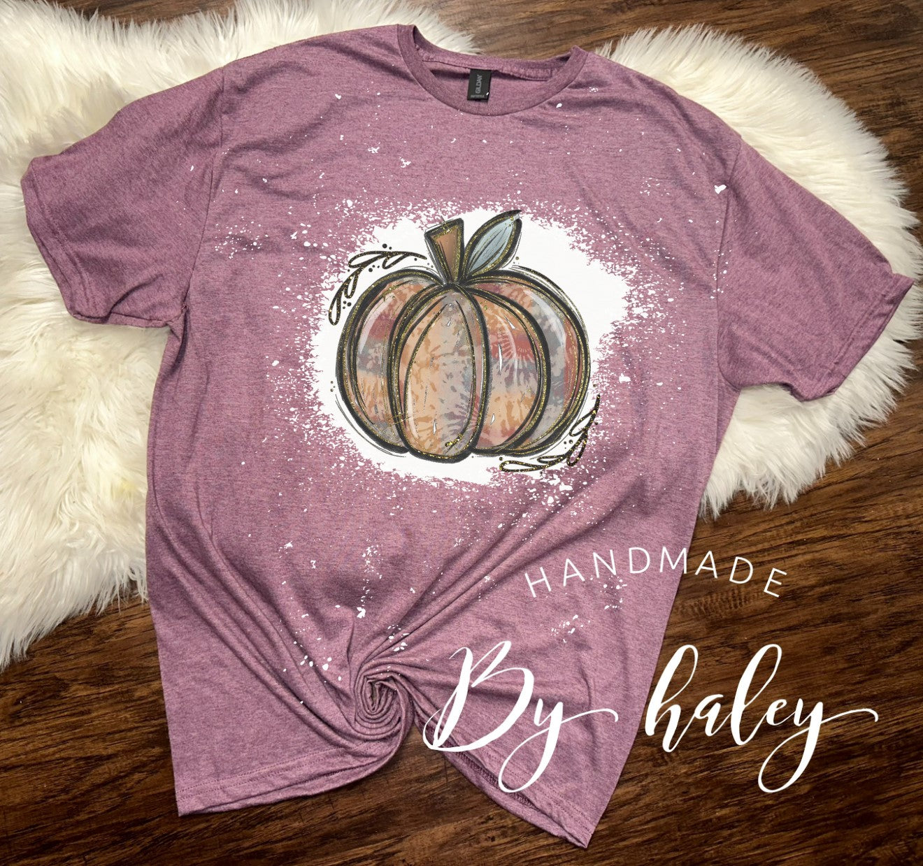 Bleached Pumpkin T-shirt