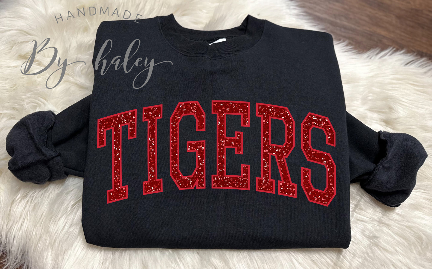 Glitter Tigers Crewneck