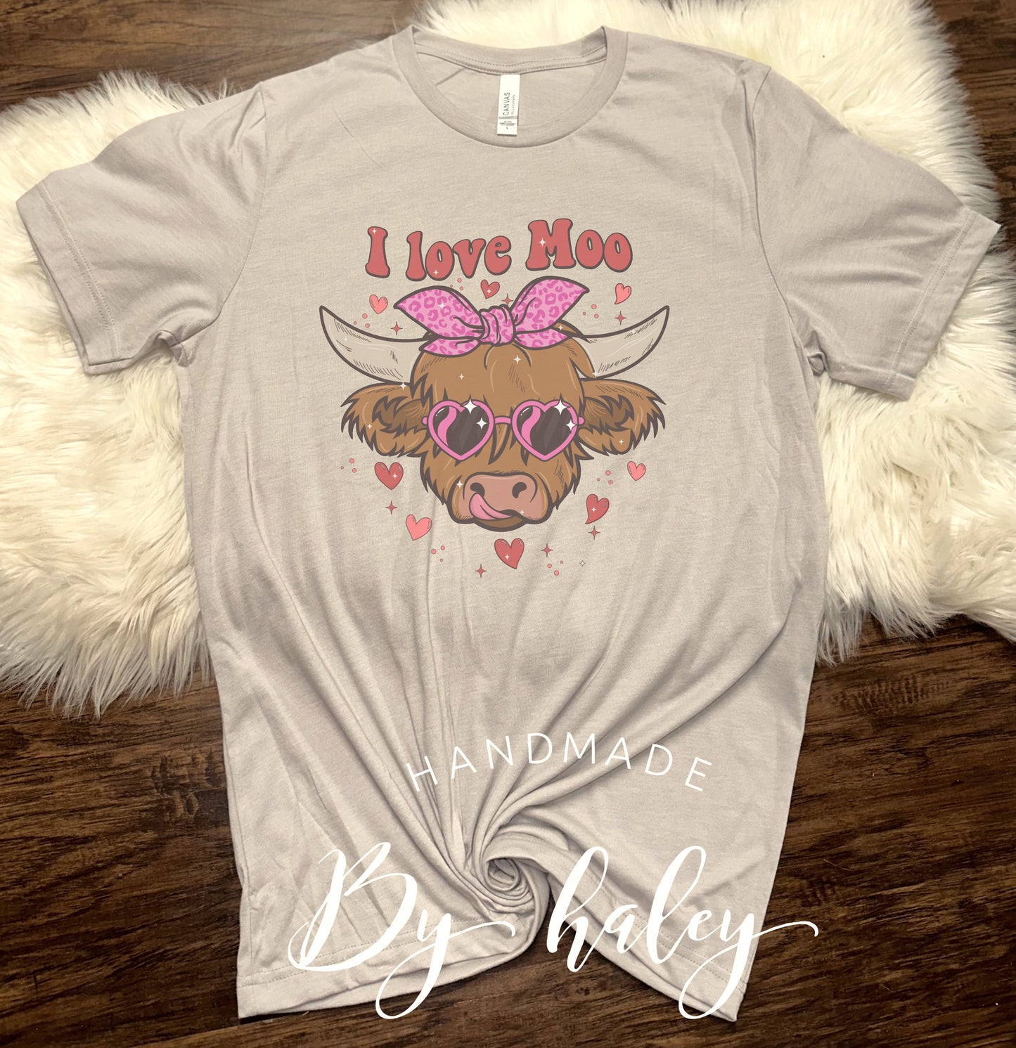 I Love Moo Cow T-Shirt