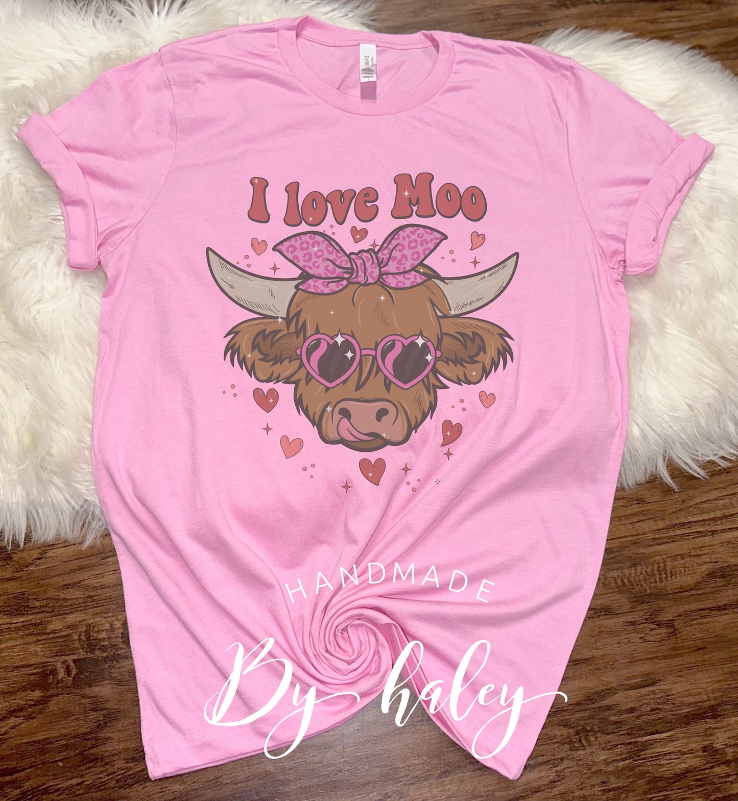 I Love Moo Cow T-Shirt