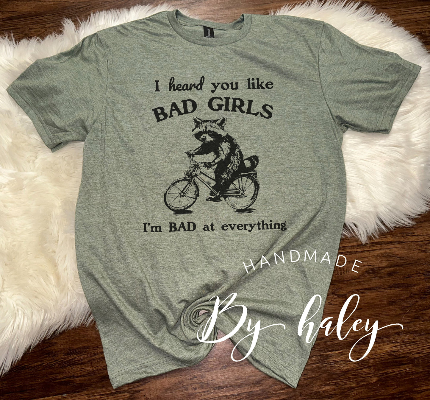 I'm Bad At Everything Raccoon T-Shirt