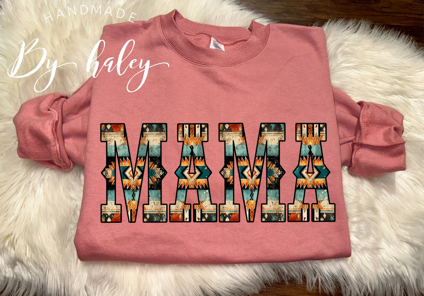 Aztec Western Mama Crewneck