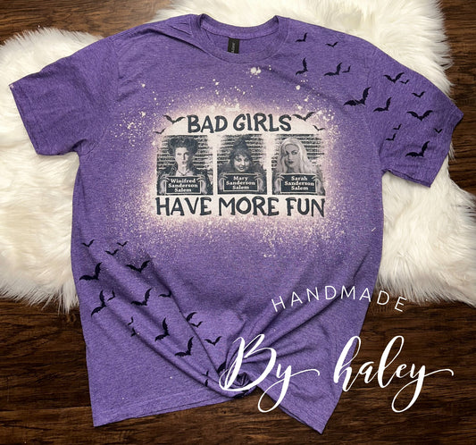 Bleached Bad Girls T-shirt