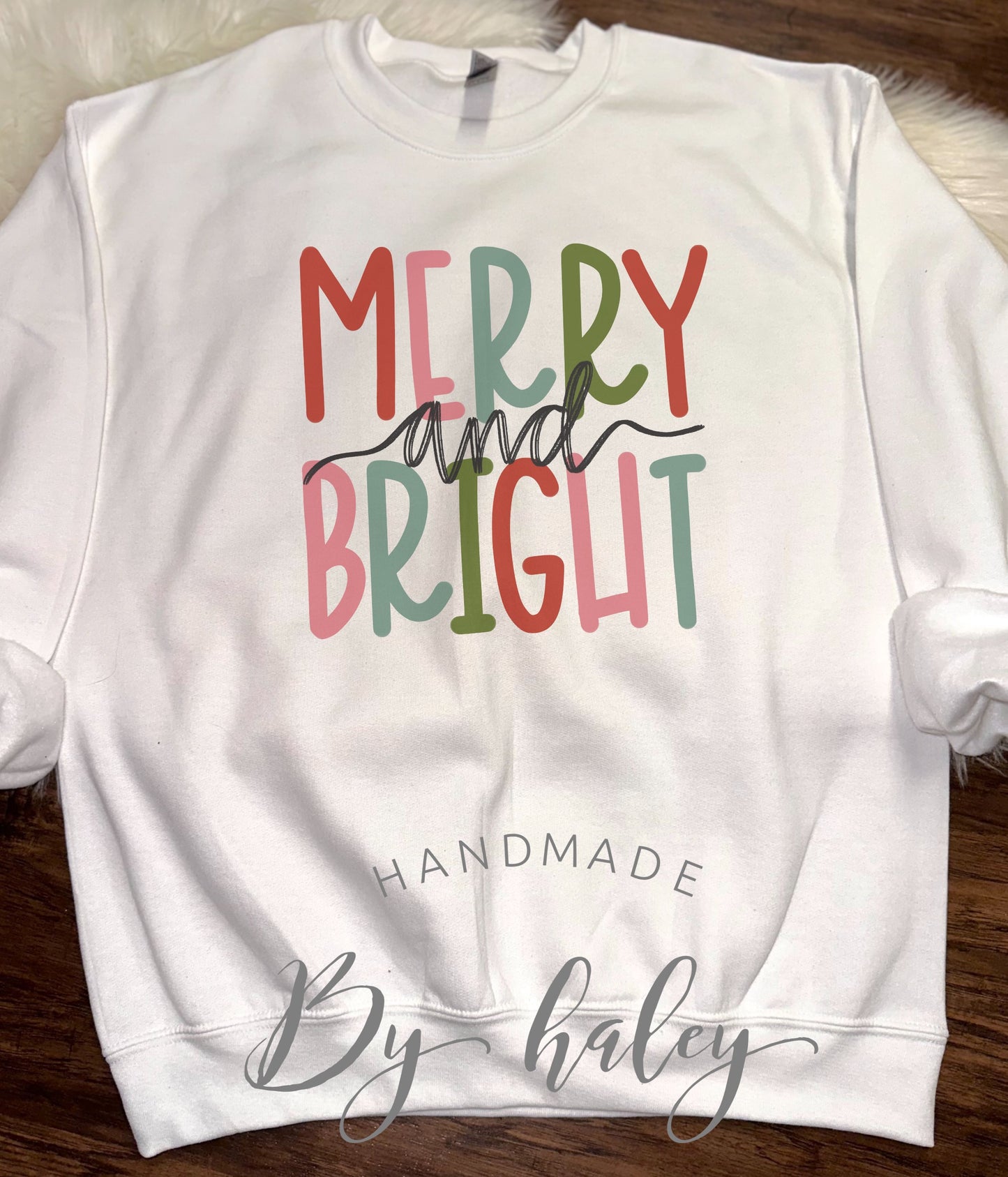 Merry & Bright Crewneck