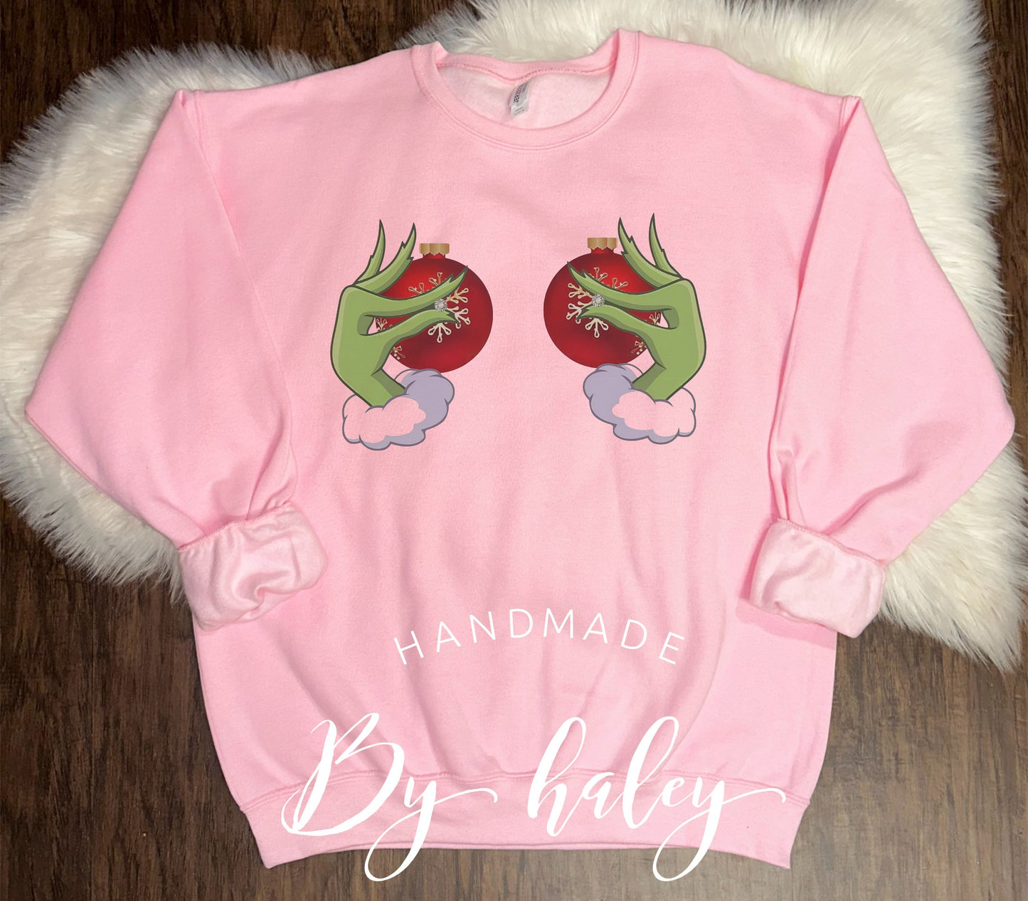 Christmas Bulb Tatas Crewneck