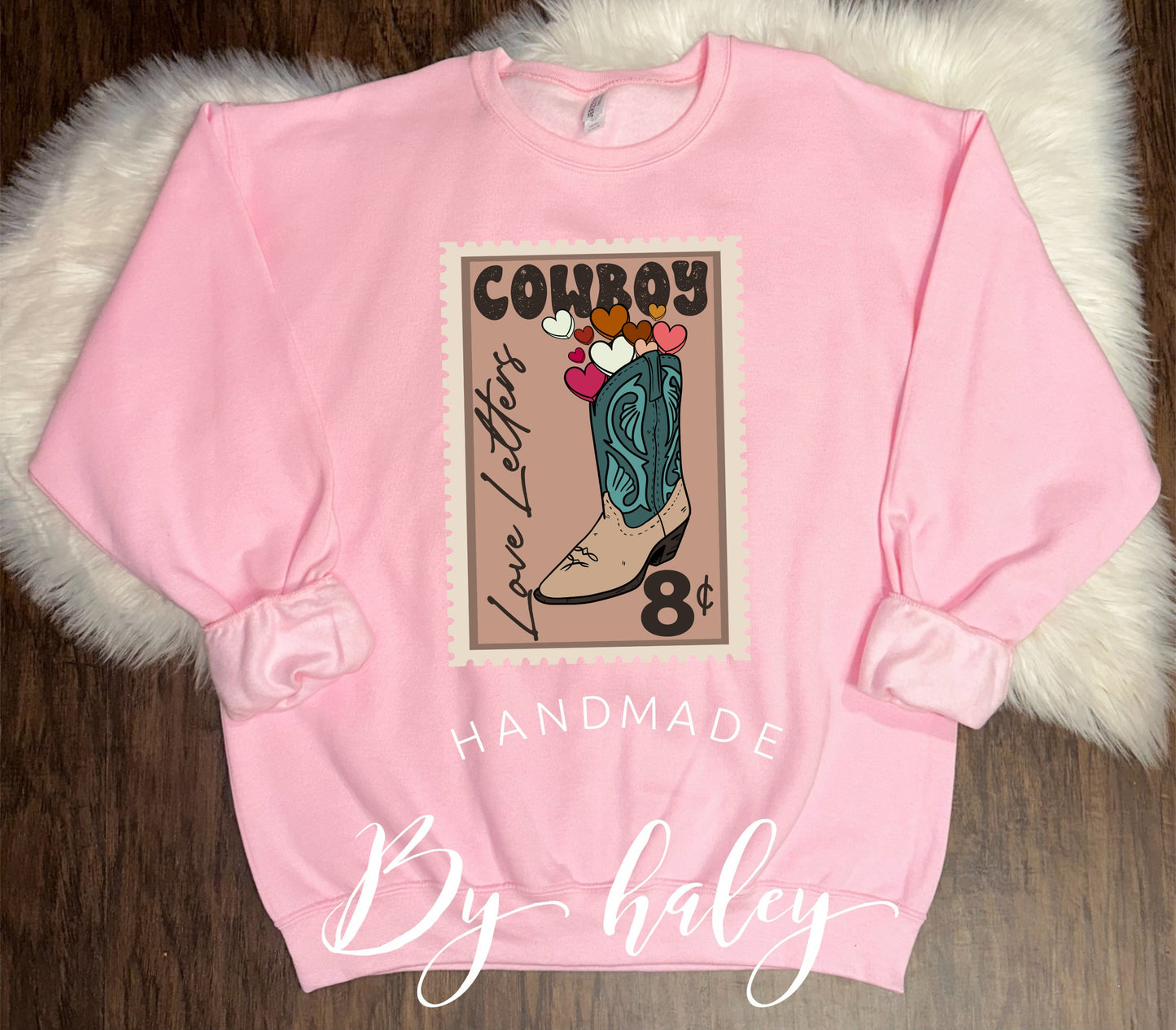 Cowboy Love Letter Crewneck