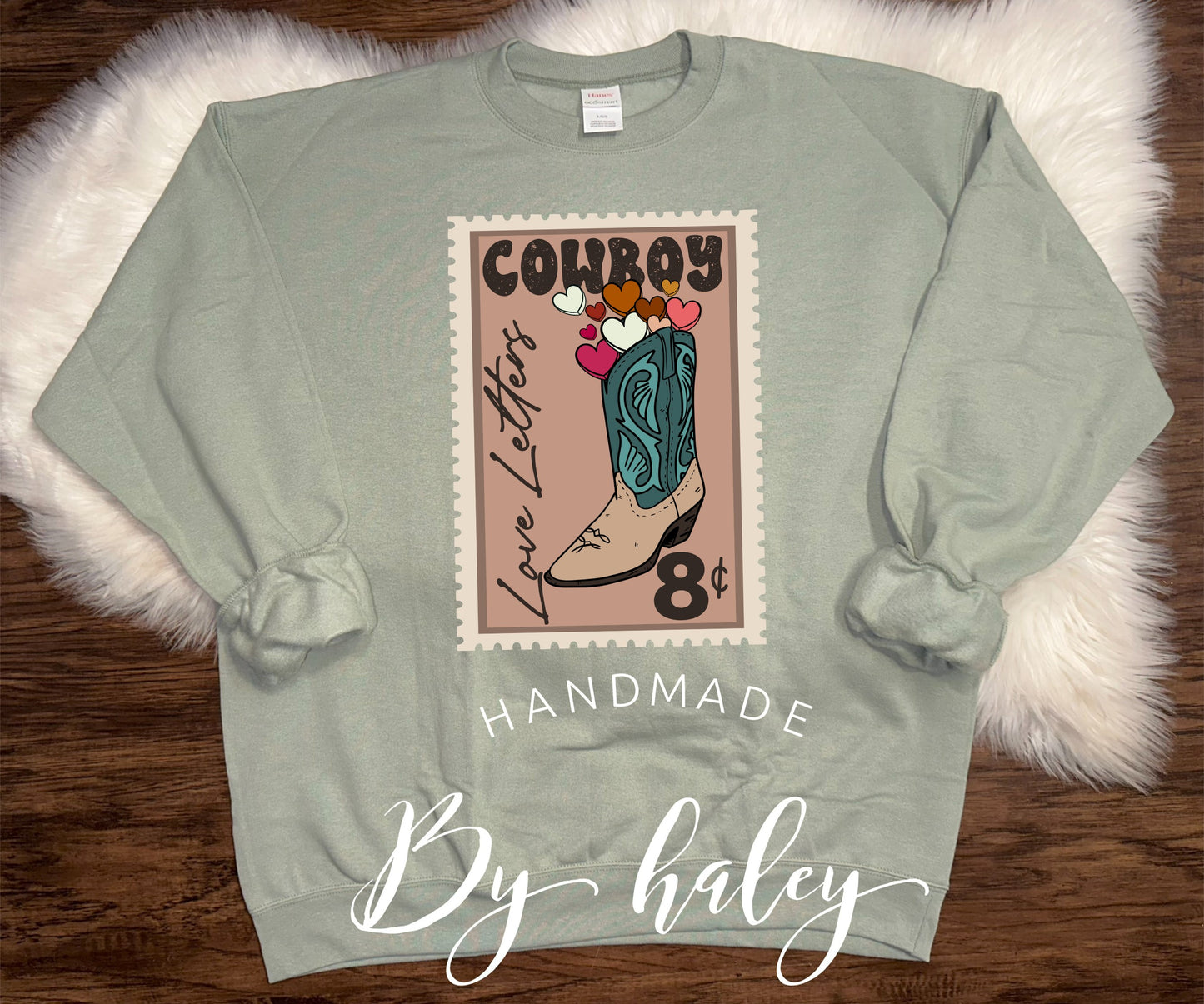 Cowboy Love Letter Crewneck