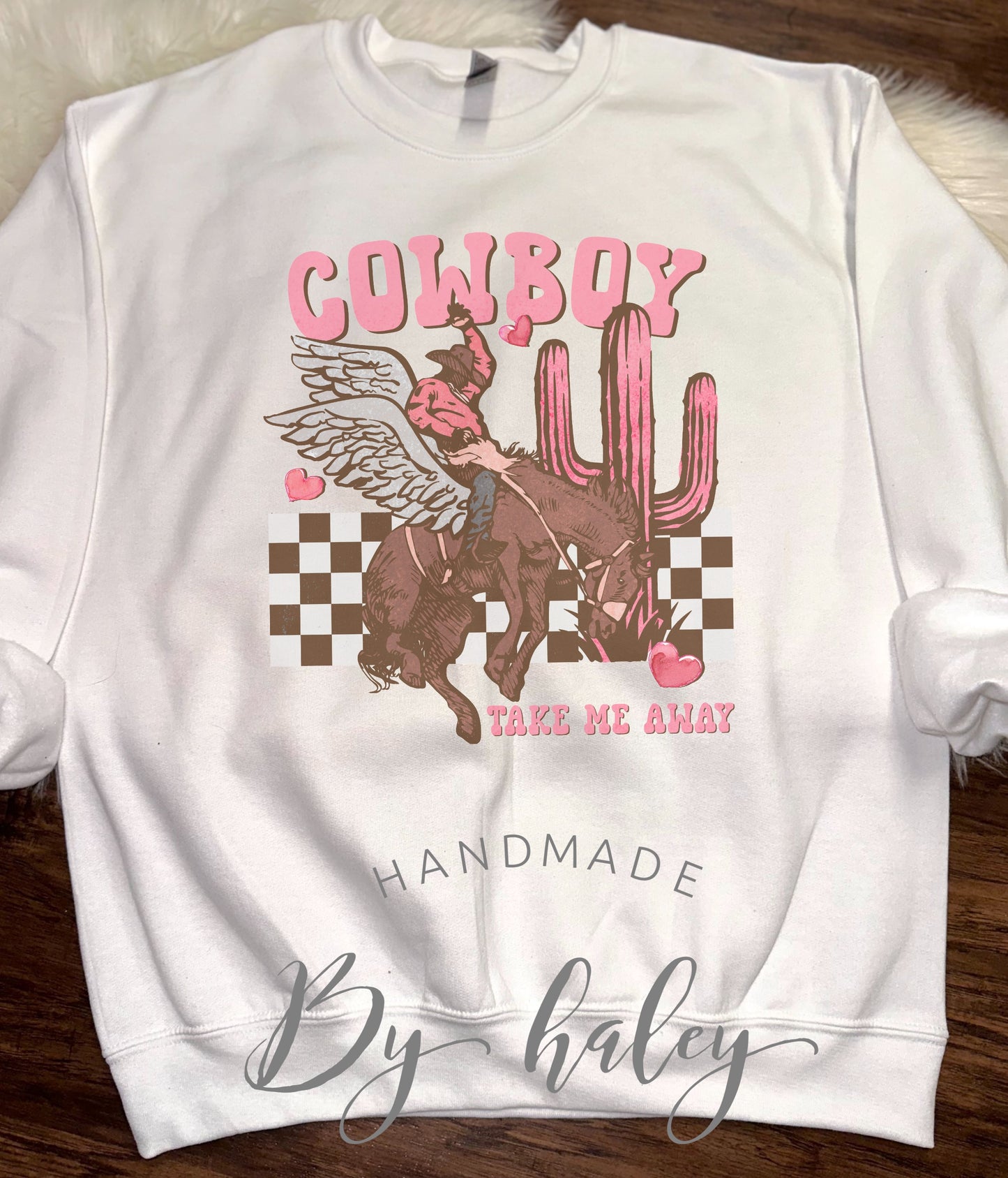 Cowboy Valentine Crewneck