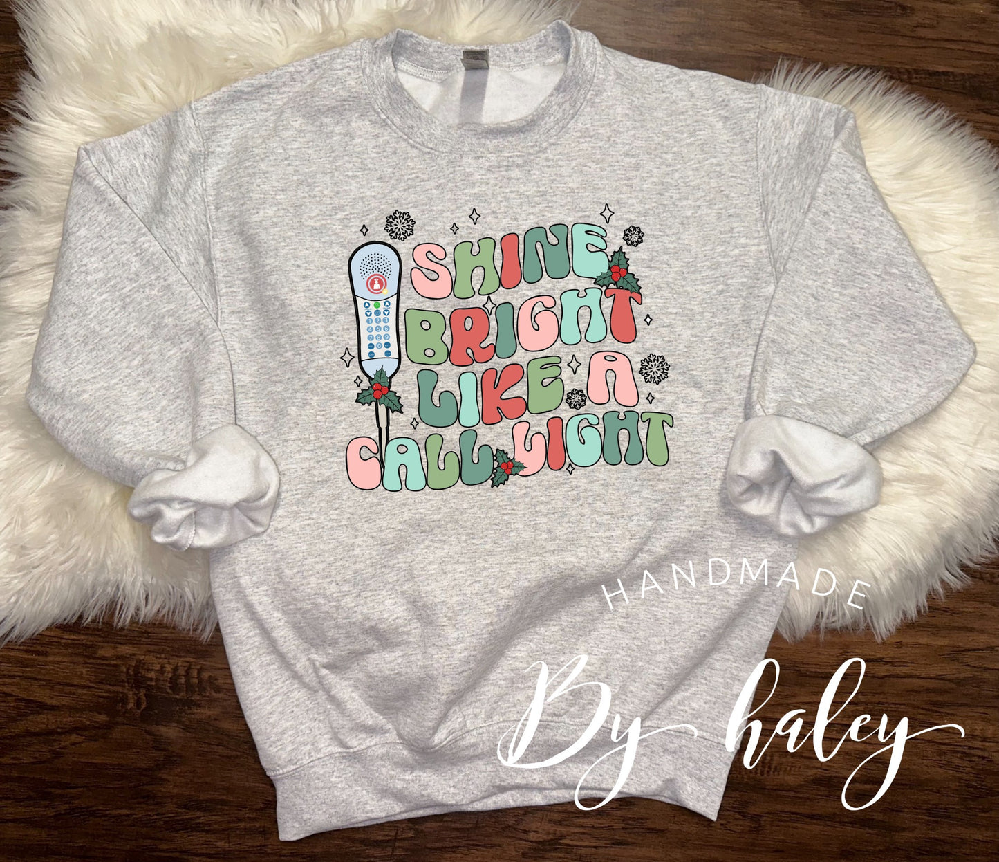 Shine Bright Call Light Crewneck